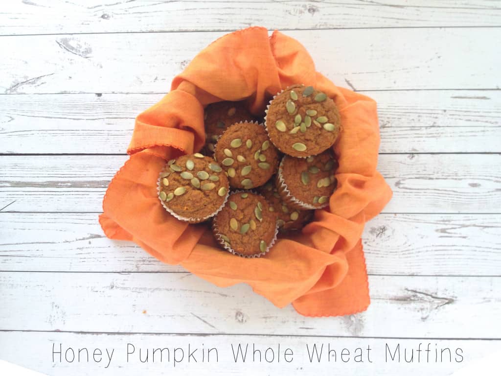 These healthy but delicious Honey Pumpkin Whole Wheat Muffins are sweetened only with honey. This is a wonderful way to enjoy pumpkin all year round or have a quick breakfast ready to go. Via @Jbraddockrd