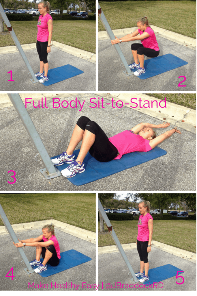 This full body #exercise packs a punch working your legs, butt and back but requires no gym equipment and can be done almost anywhere. #MakeHealthyEasy | @JBraddockRD #Fitfluential #Workout #WOD #Fitness