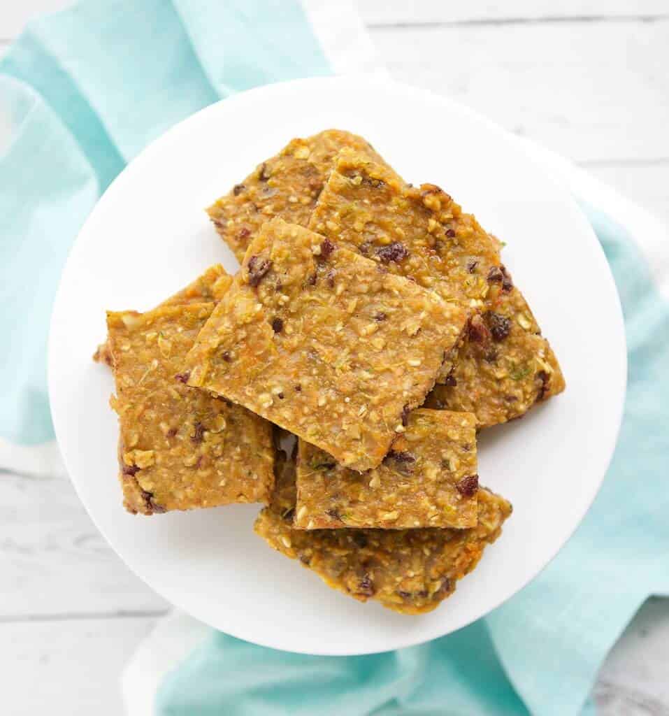 Looking for a homemade snack bar that's yummy and healthy? Try these simple Hidden Honey Bars made with whole grains, honey, and hidden veggies. They are perfect for kiddos and big people too.