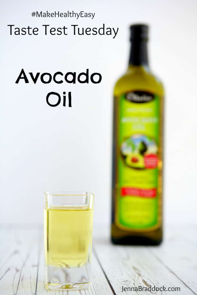 #TasteTestTuesday is a monthly feature on #MakeHealthyEasy where I review a new food, product, or service to help you decide if it’s worth it. Today I review avocado oil - what it is, the nutrition profile, and how to use it for cooking and beauty. Plus, find a recipe for a simple avocado oil #vinaigrette. #Avocado #cleaneating #naturalbeauty #recipe www.jennabraddock.com