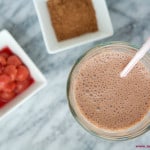 Looking for the BEST foods your body after a workout? Try this easy Chocolate Tart Cherry Smoothie; it's loaded with everything your body needs to fully recover. #MakeHealthyEasy | @JBraddockRD www.JennaBraddock