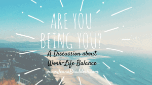 Are you being you? A discussion about work-life balance that we need to have. #MakeHealthyEasy via @JBraddockrd