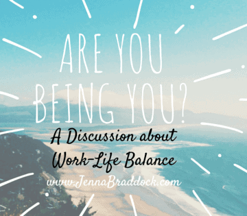 Are you being you? A discussion about work-life balance that we need to have. #MakeHealthyEasy via @JBraddockrd