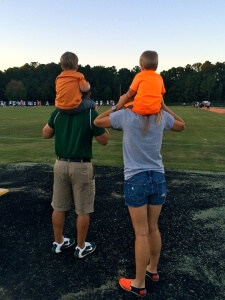 Being married to football is an awesome life. It's hard, fun and exciting. Here'a little glimpse in to my life as a coach's wife. #MakeHealthyEasy via @JBraddockRD