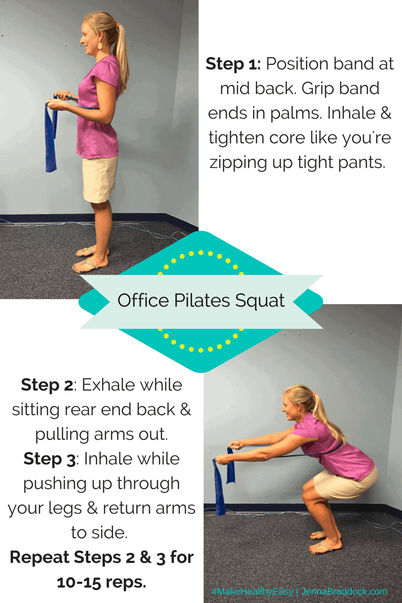 Pilates Exercise You Can Do At Your Desk