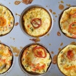 This lightened up version of quiche is packed with huge flavor from roasted garlic and tomatoes. Roasted Garlic & Tomato Mini Crustless Quiche are perfect for a healthy, anything-but-boring breakfast or a special occasion brunch. #MakeHealthyEasy via @JBraddockRD http://JennaBraddock.com