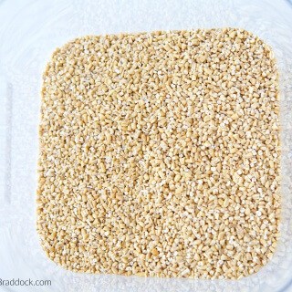 Steel cut oats are as unprocessed as it gets when it comes to oatmeal