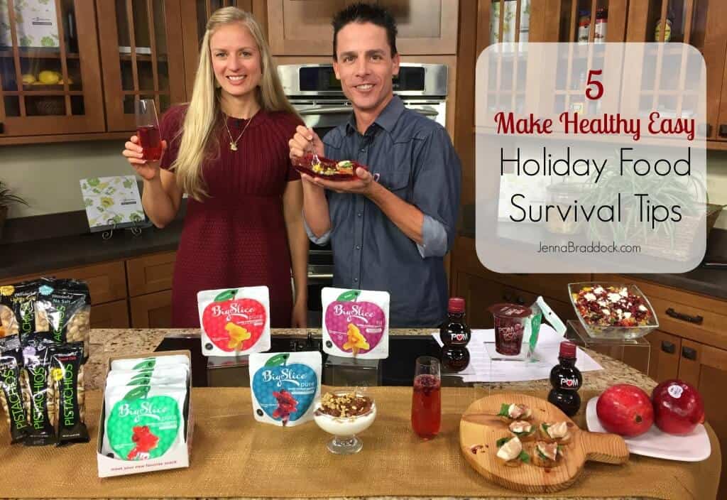 5 Make Healthy Easy holiday food survival tips 