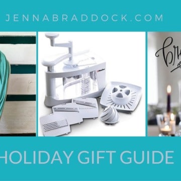 Looking for a unique gift this holiday? You are certain to find a new idea the Make Healthy Easy Holiday Gift Guide. @JBraddockRD http://JennaBraddock.com