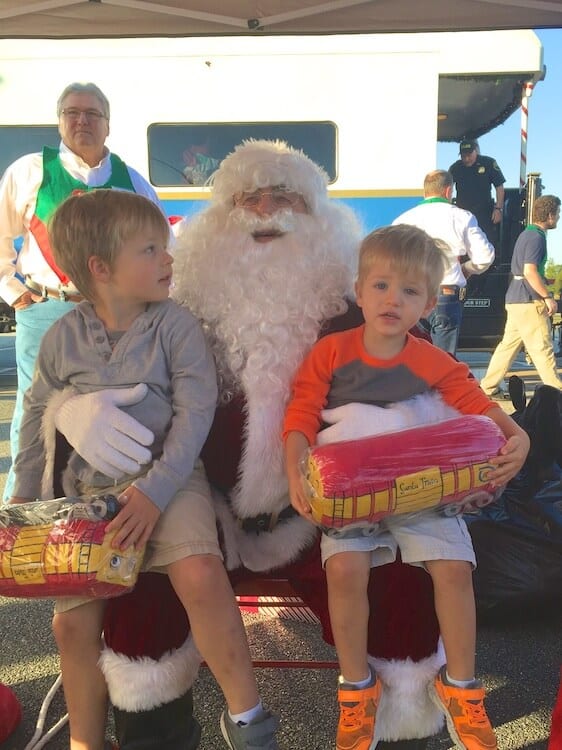 Santa Train December to Remember - Make Healthy Easy