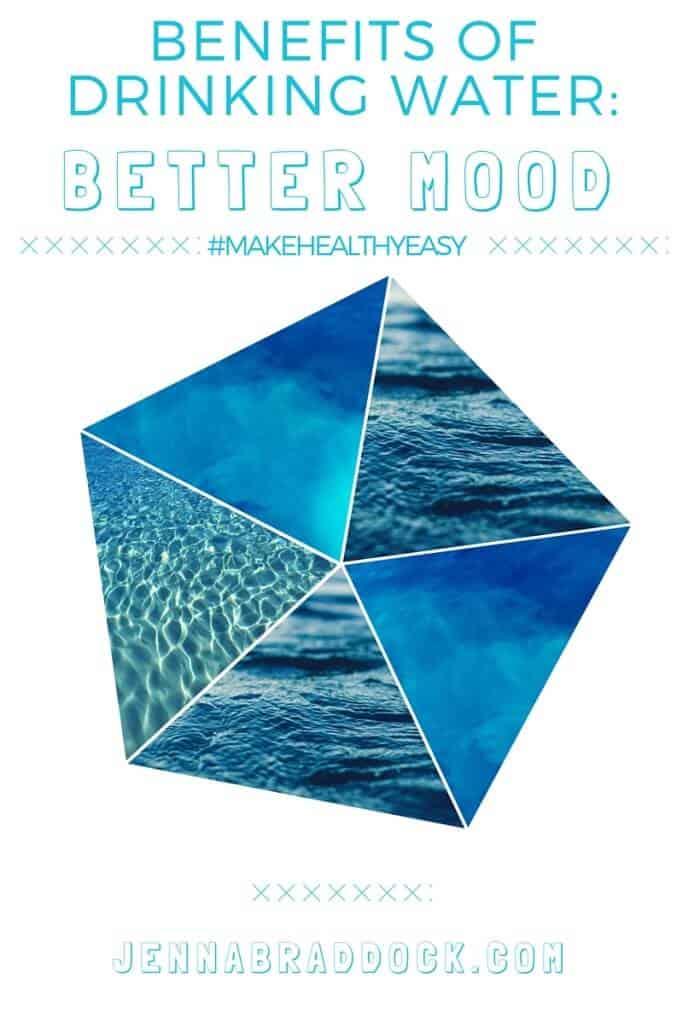 Benefits of Drinking Water: Better Mood. It is well known that water is beneficial for your health. But did you know a benefit of drinking water is a better mood too? Here's what you need to know about how your water intake could be effecting how you feel. 