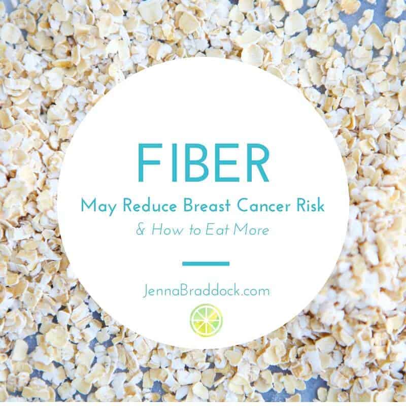 Health Alert: Fiber intake may reduce breast cancer risk in women, especially in adolescence and young adulthood. Learn more and how to easily increase your fiber intake on #MakeHealthyEasy. 