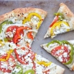 Summer veggies are the star of this simple and delicious Grilled Veggie Pizza recipe. THIS is how you can make pizza light and healthy!