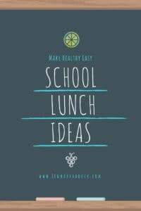 It's back to school time and that means you may need some school lunch ideas. Am I right? Here's some simple ideas and recipes to help make lunches happen without the headache.