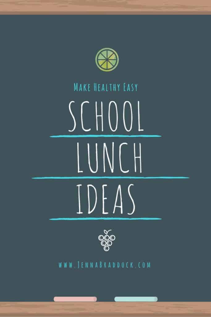 It's back to school time and that means you may need some school lunch ideas. Am I right? Here's some simple ideas and recipes to help make lunches happen without the headache. 