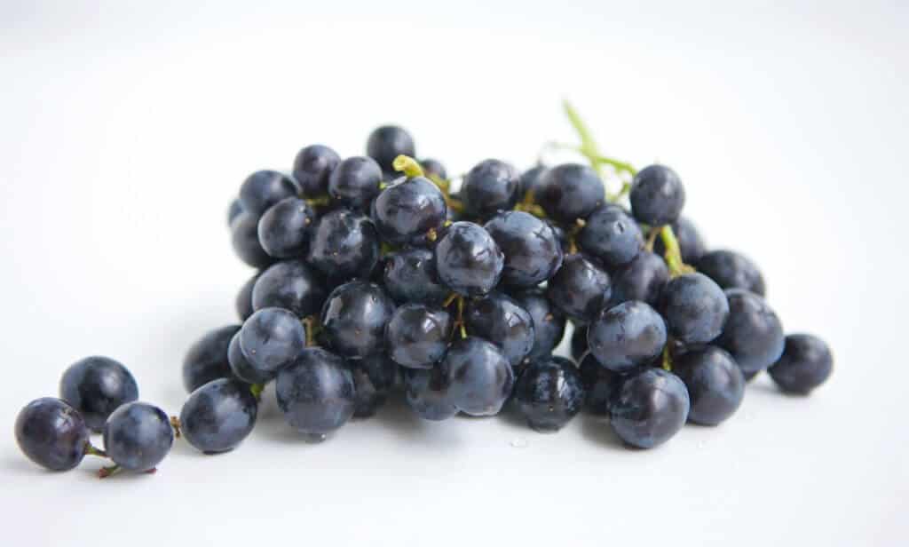 Black grapes