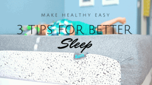 Sleep is a crucial component to total wellness that most people neglect. Here are 3 tips to sleep better that can be implemented almost immediately. Plus a review of the OSO mattress.