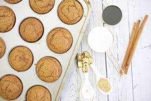 If you love gingerbread and want a lighter, healthier gingerbread recipe to enjoy it all year round, try these fluffy Whole Wheat Gingerbread Muffins.
