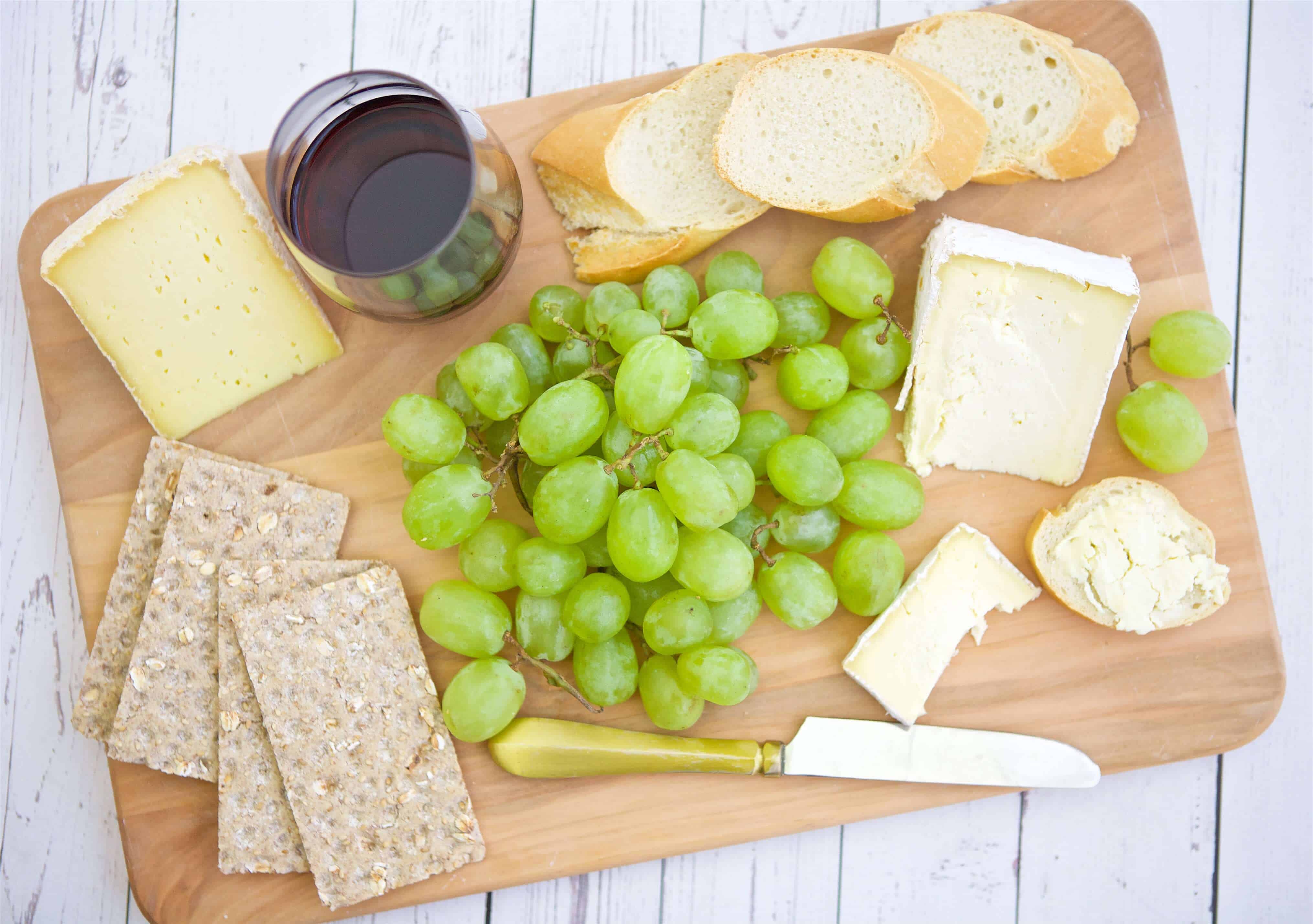 Grapes and cheese are the perfect appetizer for any occasion, no matter the time of year. Here are three cheese platter ideas to meet any need or level of sophistication.