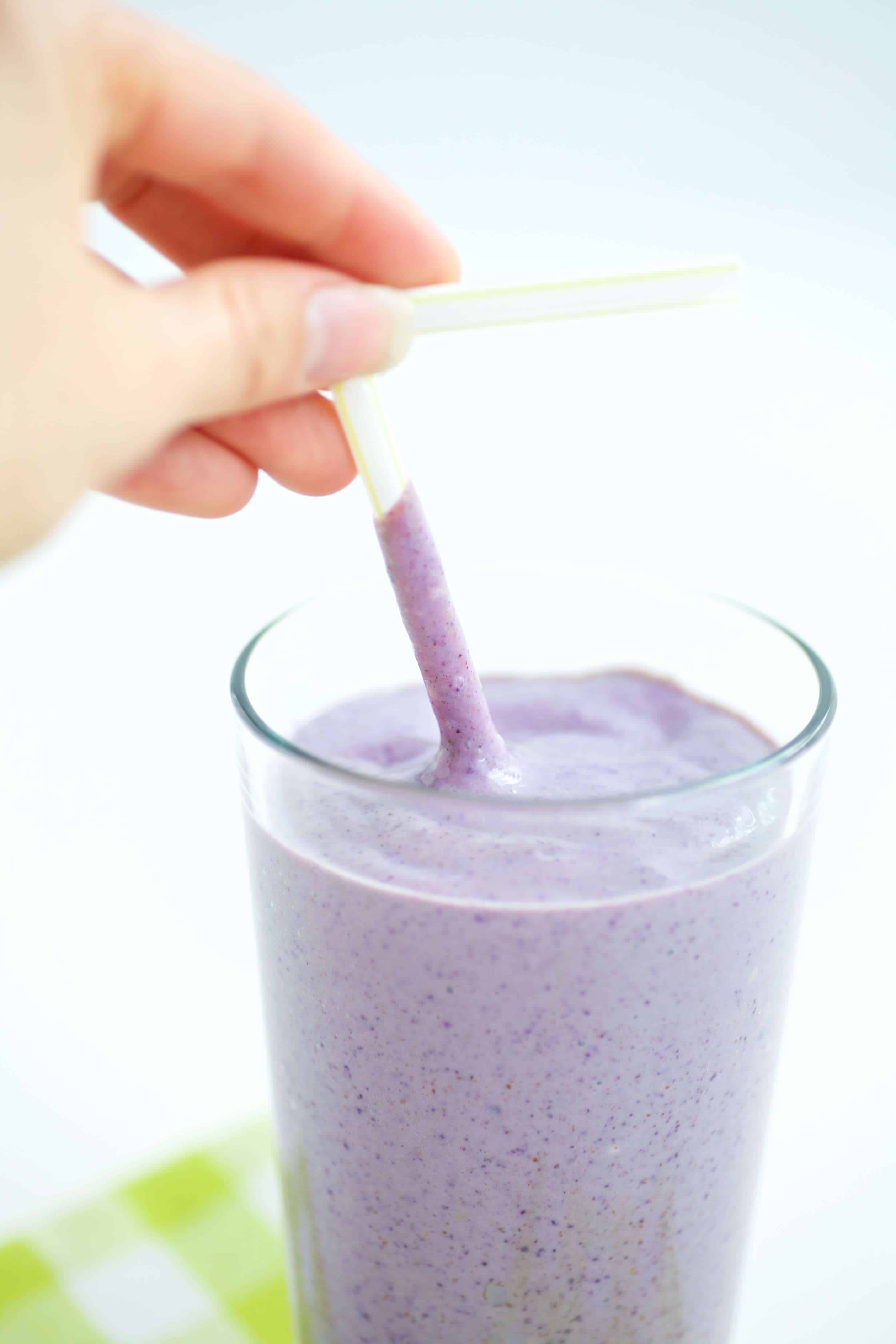 Wild Blueberry Post-Workout Recovery Smoothie