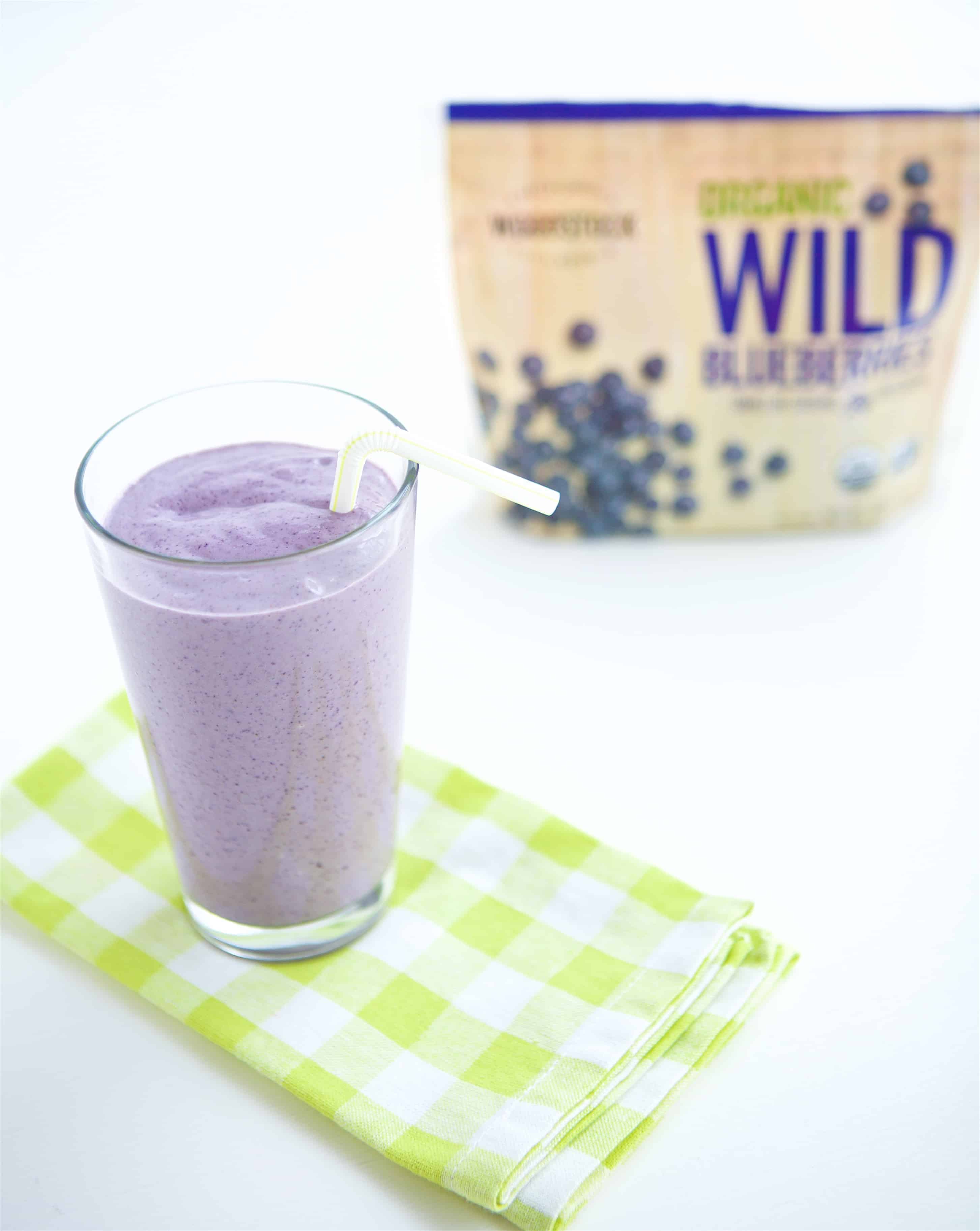 blueberry smoothie for athletes