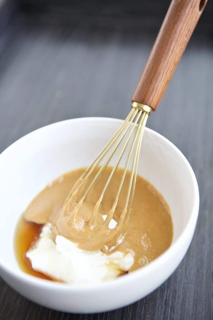 This simple 3 ingredient Peanut Butter Frosting Dip is so good you won't believe it's healthy. It's perfect for dipping all kinds of fruit and other "dippers."