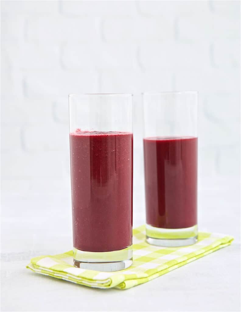 Mango Beet Breakfast Smoothie