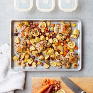 Sheet Pan Lemon Chicken