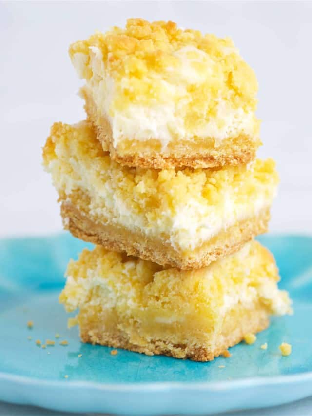 Lemon Cream Cheese Bars Recipe