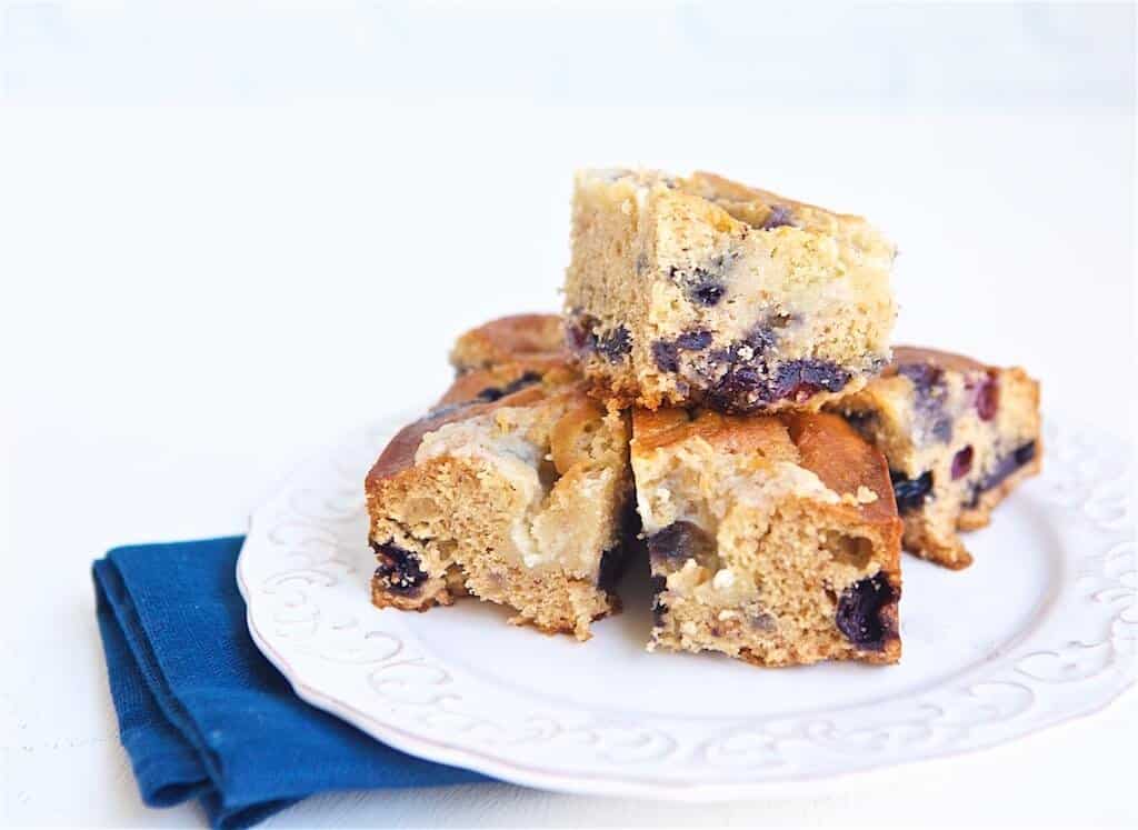 Blueberry Breakfast Cake | FatFree Vegan Kitchen