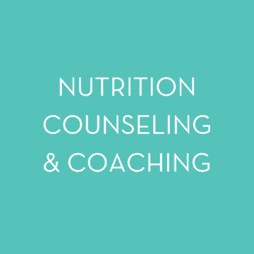Nutrition Counseling & Coaching