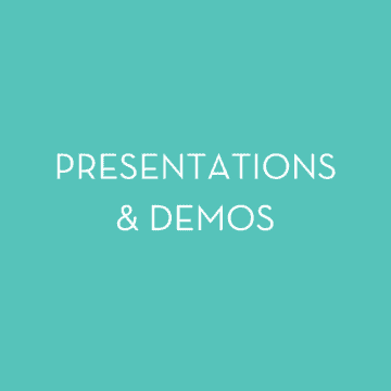 Presentations & Food Demos