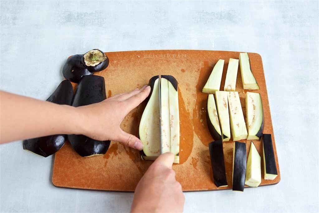 How to Cut Eggplant