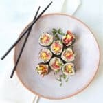 Mango Basil Beef Sushi Roll