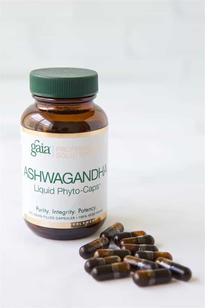 best supplements for stress - Ashwagandha capsules