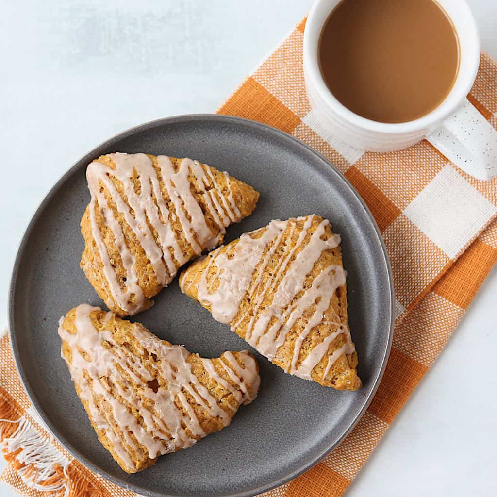 pumpkin spice scone