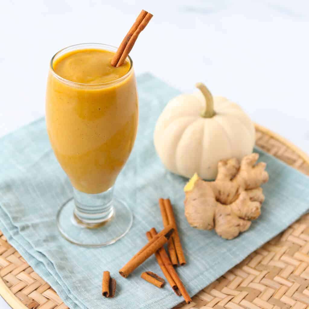 Simple Pumpkin Spice Super Food Smoothie Recipe