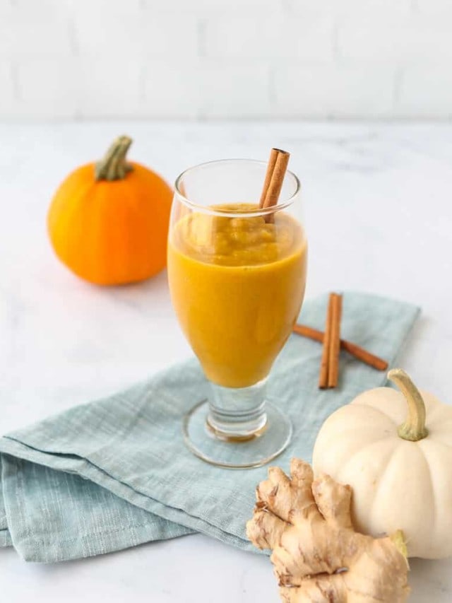 pumpkin spice smoothie