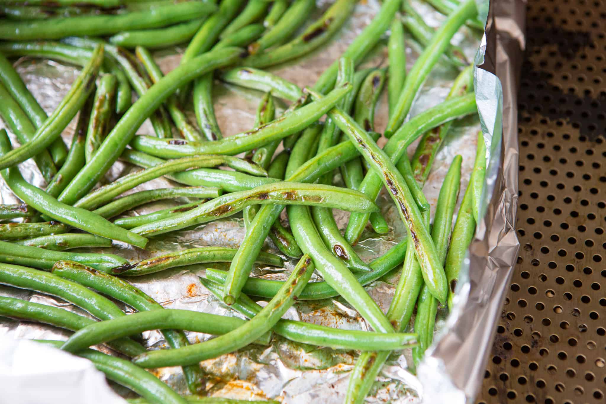 Grilled Green Beans with Pistachio Pesto Make Healthy Easy Jenna Braddock RD