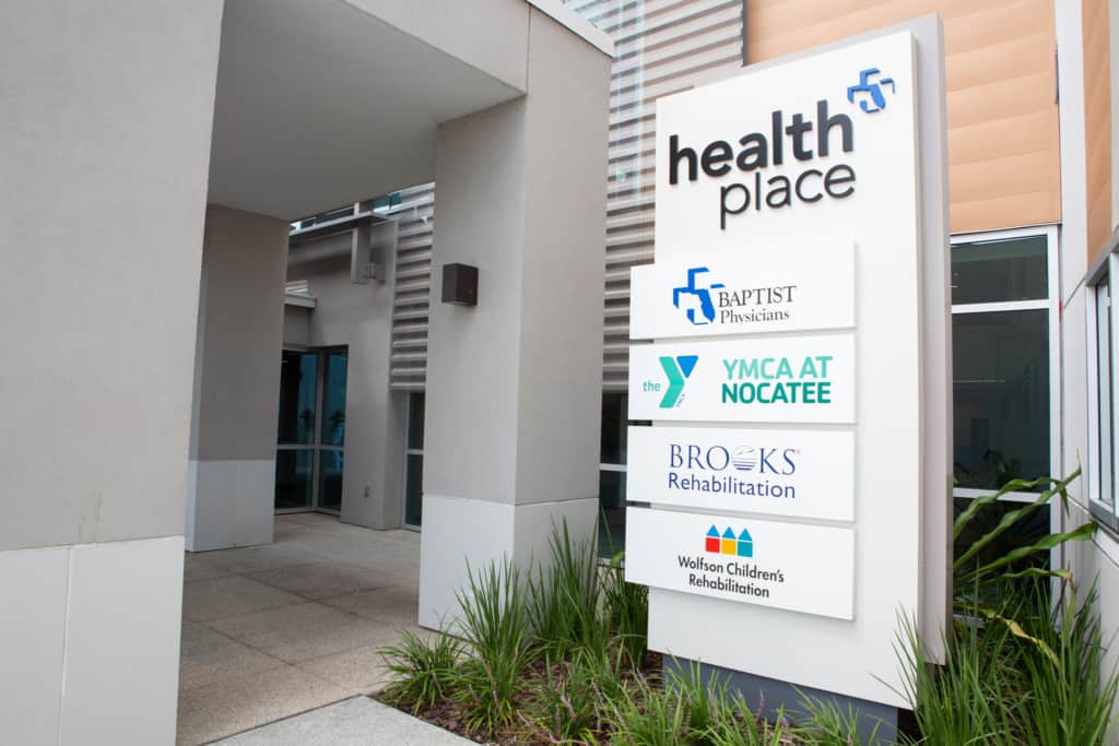 Baptist HealthPlace Nocatee sign