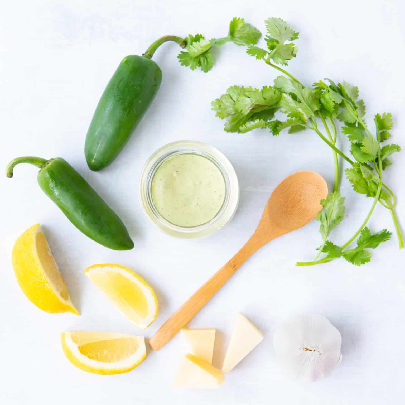 Jalapeno Cilantro Caesar Dressing Make Healthy Easy Jenna Braddock RD