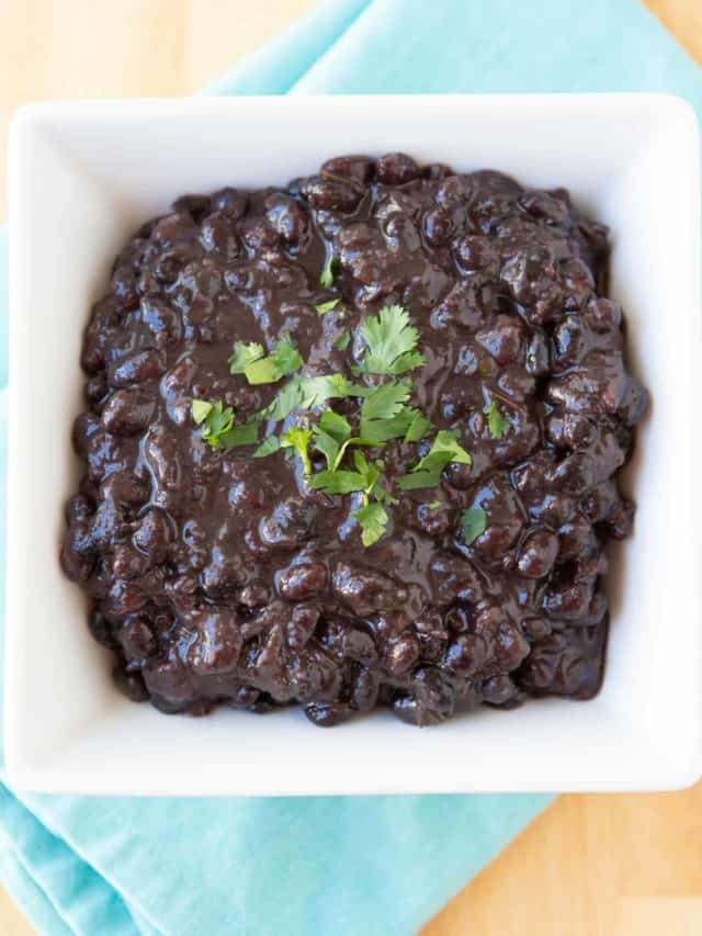 Instant Pot Black Beans Recipe - No Soaking!