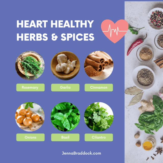 Heart Healthy Foods: Herbs and Spices - Make Healthy Easy - Jenna ...