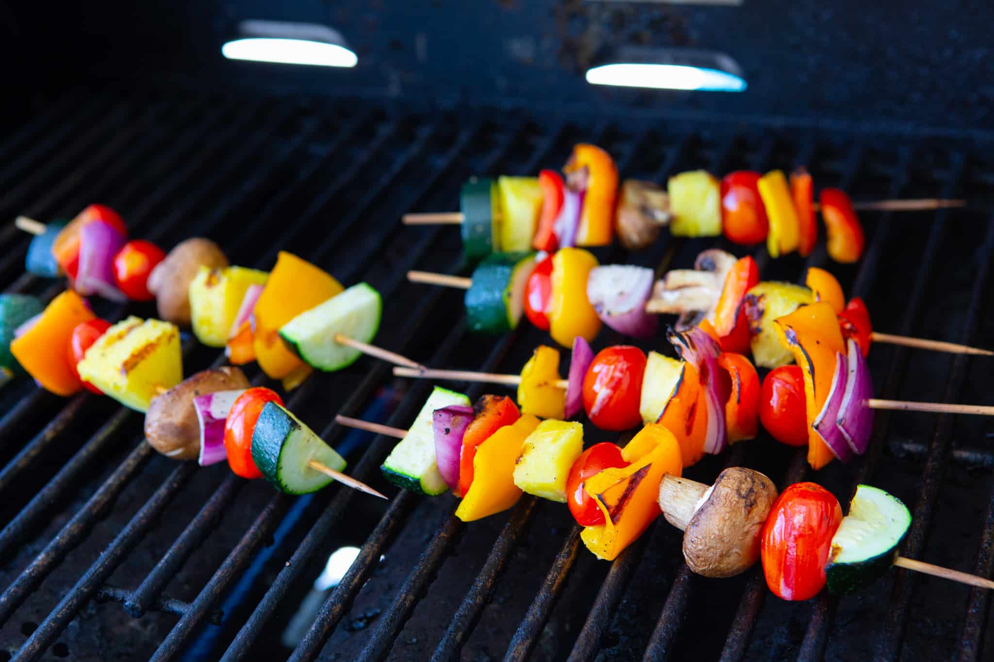 Best Way to Cut Fruits and Vegetables for Kabobs - Make Healthy Easy -  Jenna Braddock RD