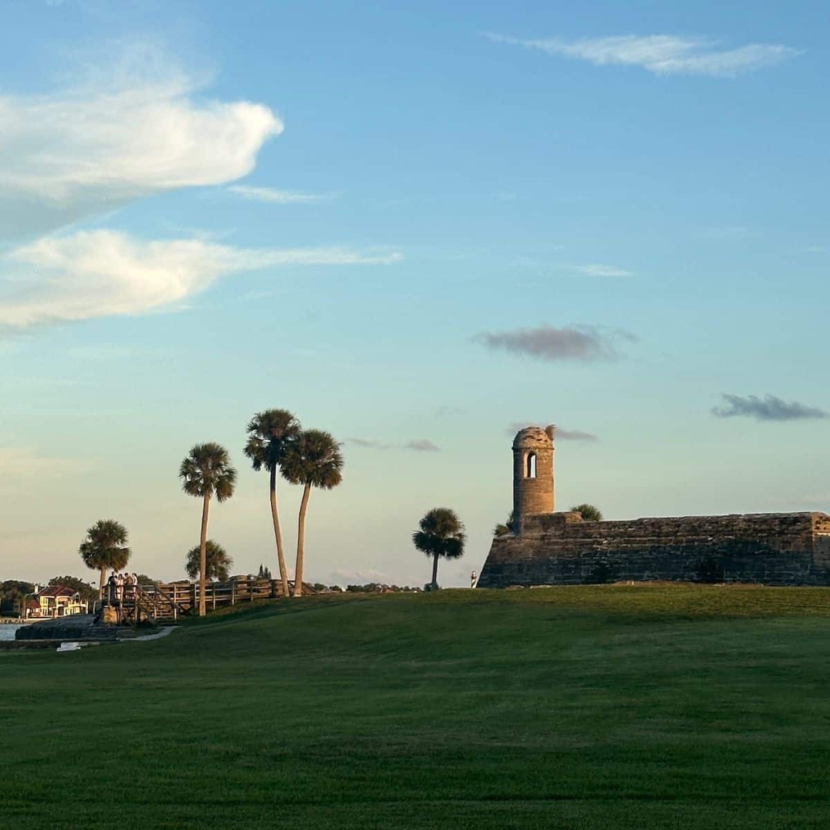 Castillo de San Marcos at sunset