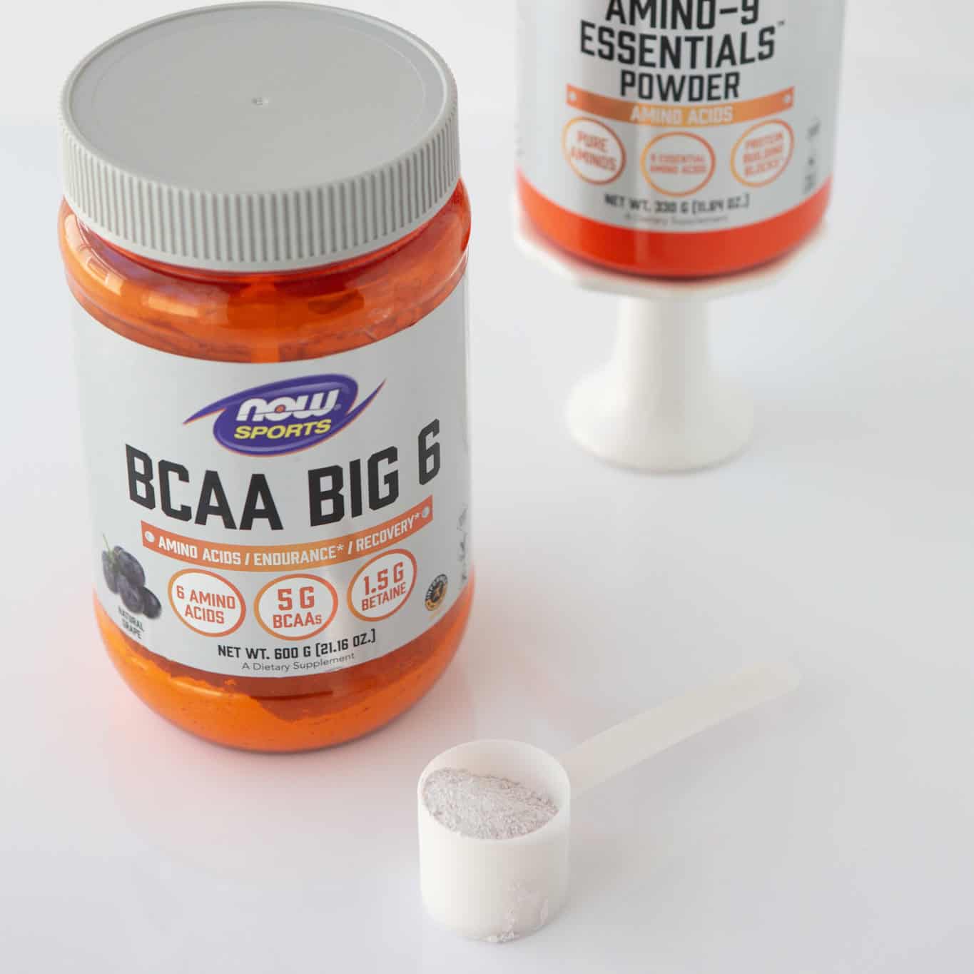 BCAA products from NOW Sports