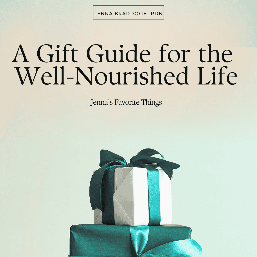 A gift guide for the well-nourished life jenna's favorite things