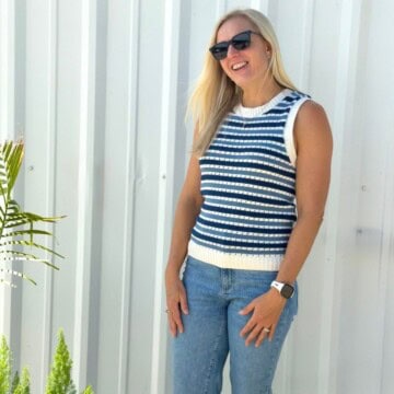 Jenna wearing stitch fix for back to school season